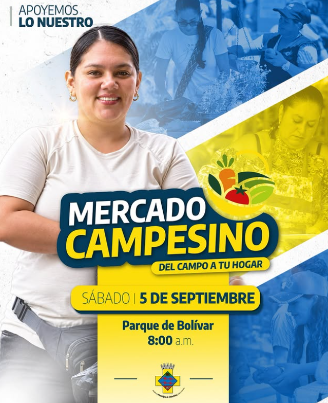 Afiche de Mercado campesino
