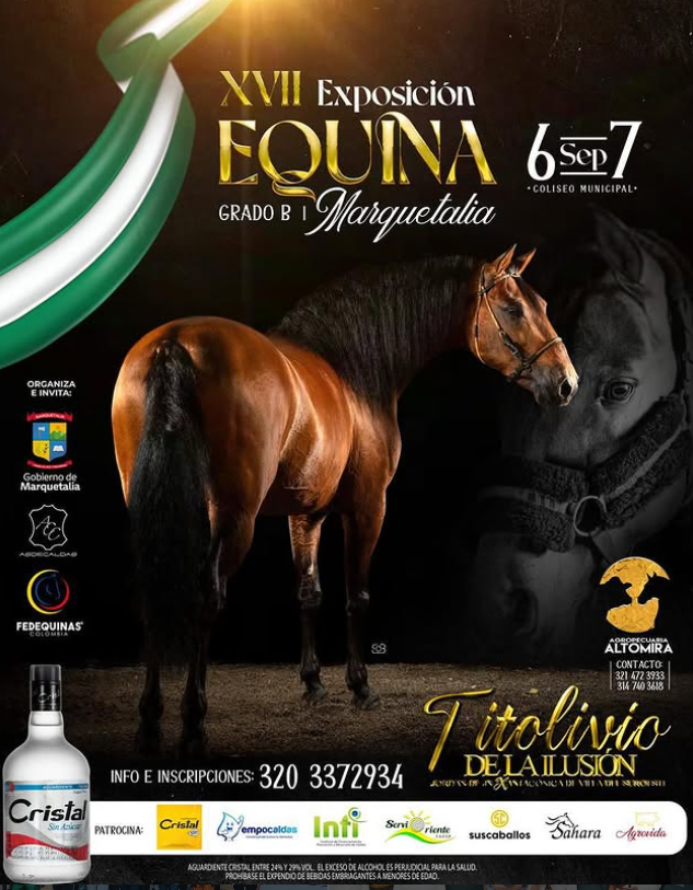 Afiche de XVII Exposición Equina Grado B