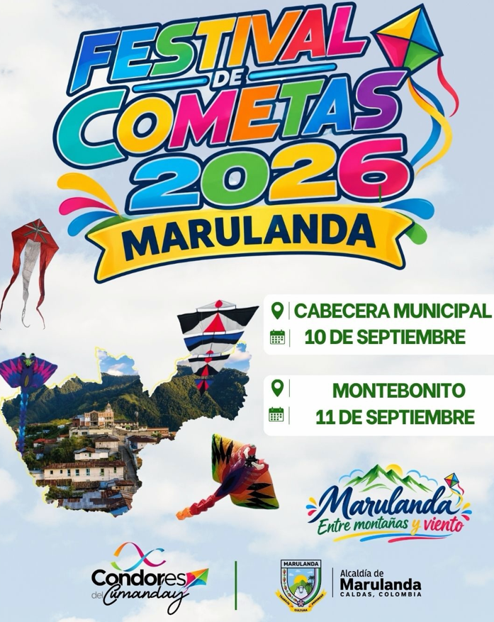 Afiche de Festival de Cometas 2026