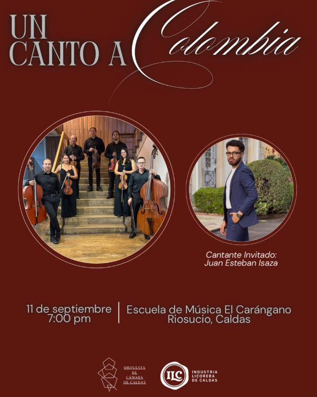 Afiche de Un Canto a Colombia